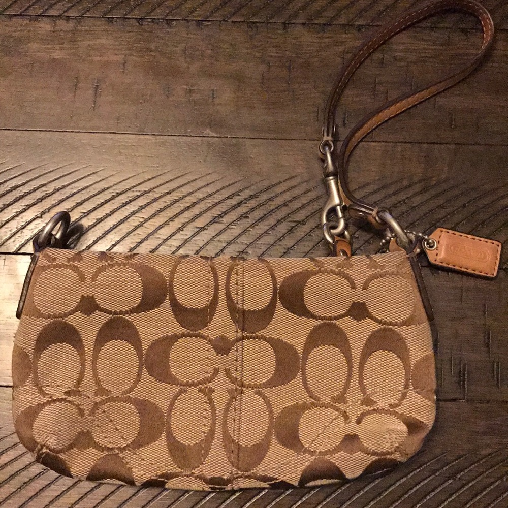Coach wristlet
